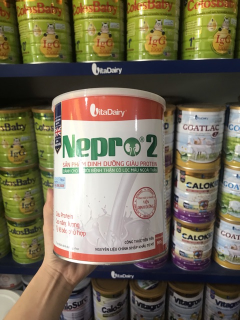 Sữa Nepro 2 900g(Chạy thận)