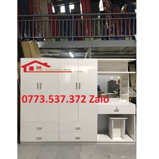 Tủ nhựa Đài Loan Liền Kệ Bàn Trang Điểm Siêu Tiện Lợi Bao Vận Chuyển Và Lắp Ráp HCM New 100%