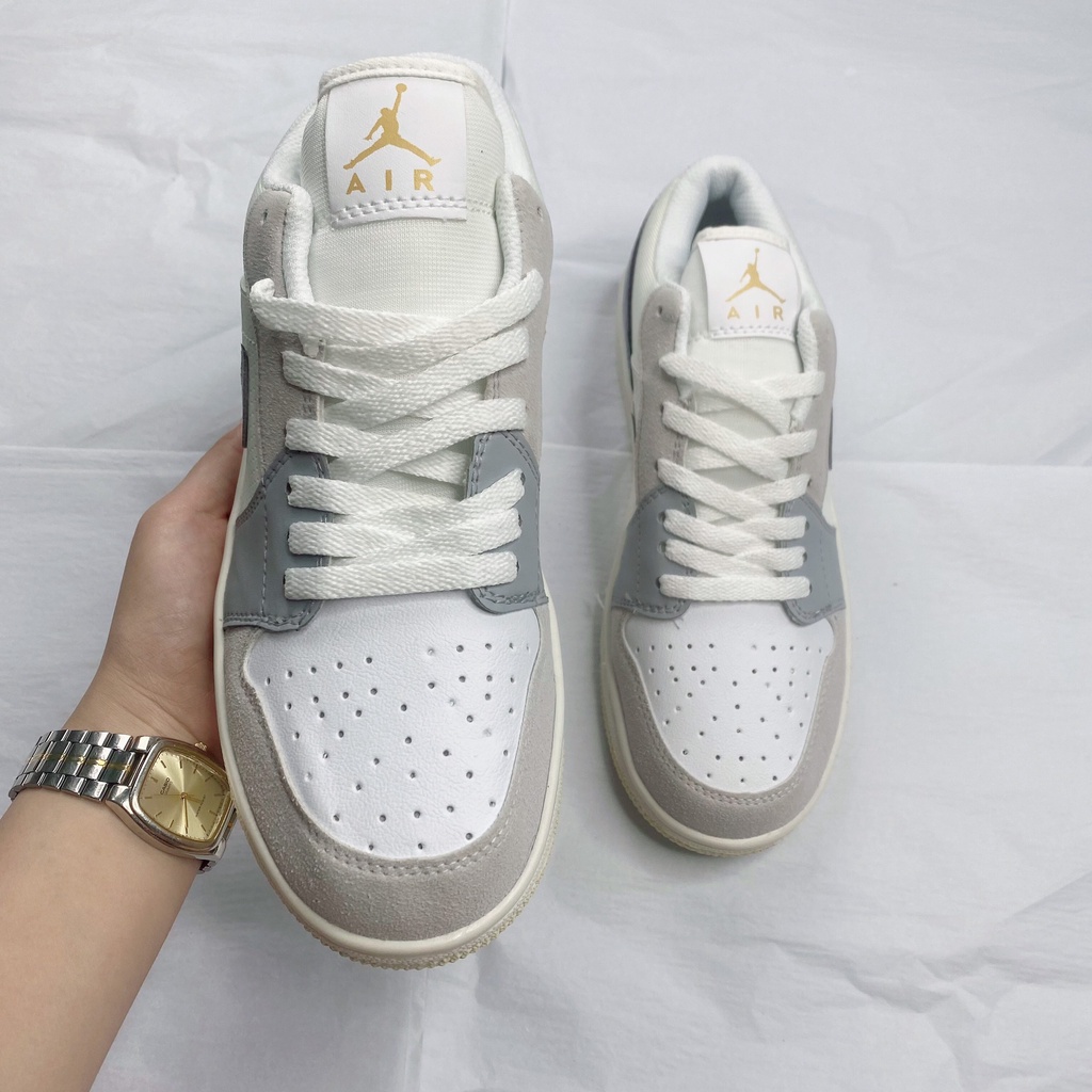 Giày Jordan Paris JD1 Cổ Thấp Gót Xanh, Giày Jodan Low Thấp Cổ Nam Nữ Full Box Bil | BigBuy360 - bigbuy360.vn