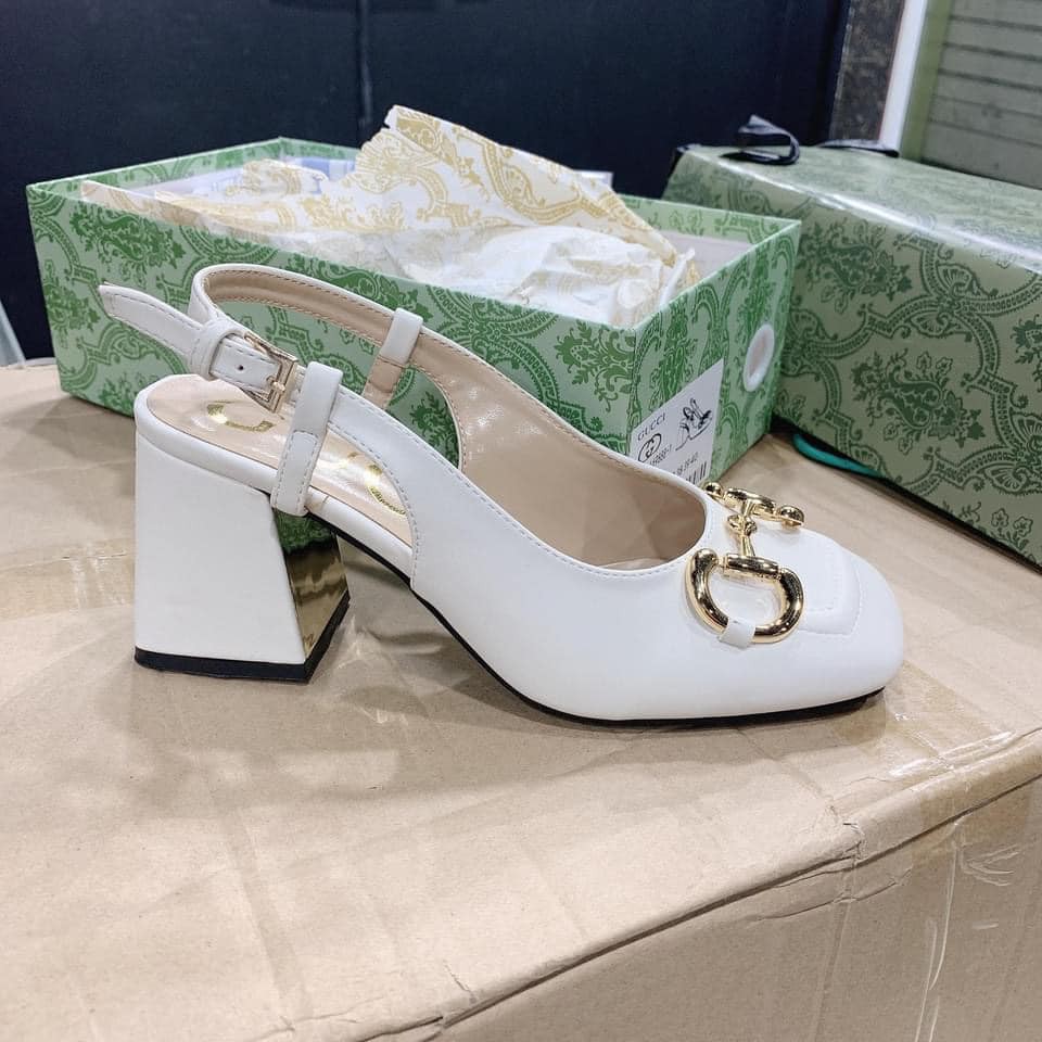 [Mã FAGREEN245 giảm 10% tối đa 30K đơn 99K] Giày Sandal Quảng Châu Mũi Vuông Tag Vàng Cao Cấp | BigBuy360 - bigbuy360.vn