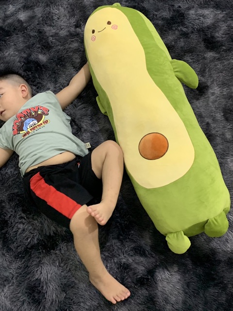 Gối Ôm Hình Quả Bơ Dài Cho Bé