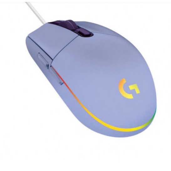 Chuột Game Có Dây Logitech G203 (Màu Tím Lilac)