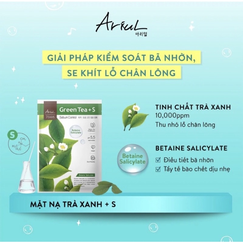 Mặt Nạ ARIUL 7 DAYS Mask 23ml