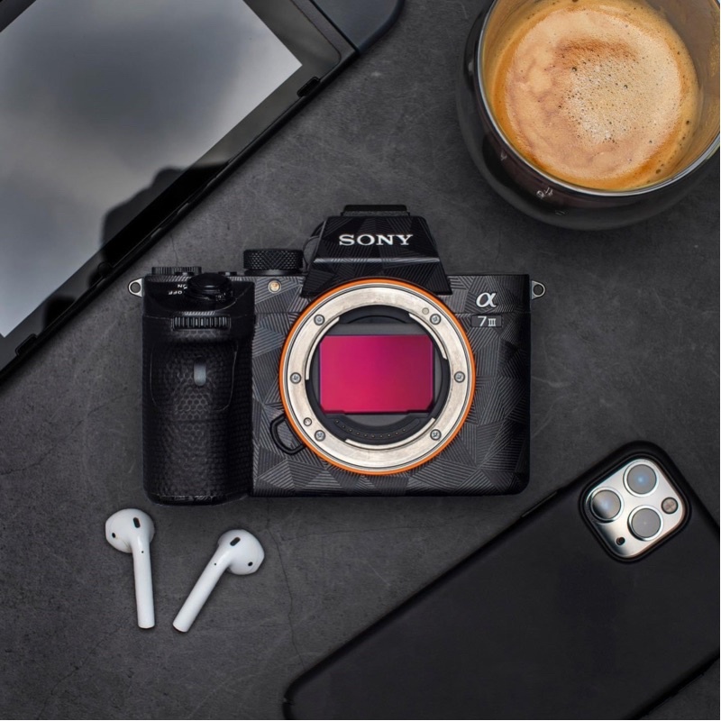 Skin 3M Cho Máy Ảnh SONY A7III, A7IV, A7II, A7 , A9, A9II  -  Mẫu skin dán full máy