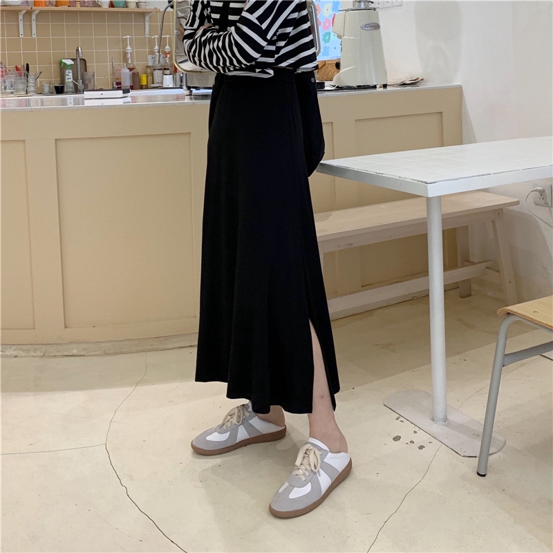 Chân Váy Chữ A Dáng Dài Vải Cotton Thời Trang Mùa Hè Cho Nữ