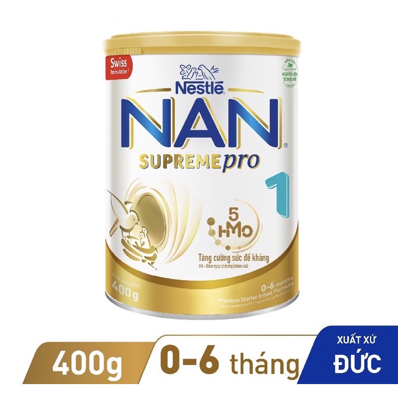 Sữa bột Nestle NAN SUPREME PRO 1