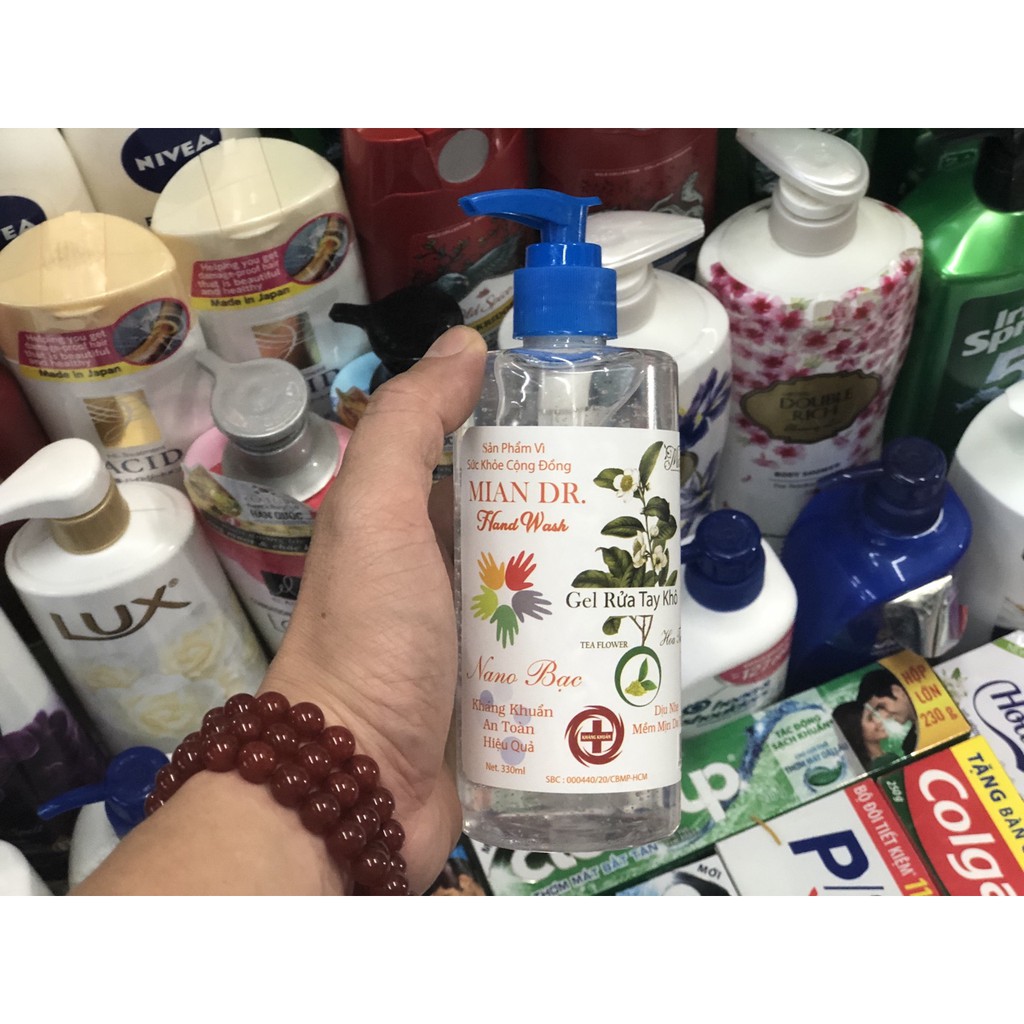 GEL RỬA TAY KHÔ MIAN 330ML