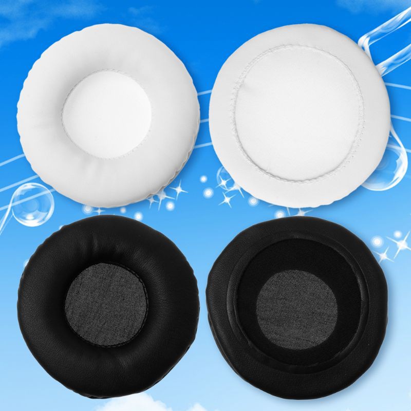 【ADD+】Leather Ear Pad Cushion Earpad For Sony ATH-WS99 ATH-WS70 Headphone Headset 80mm