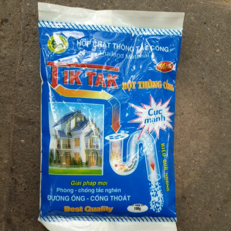 Bột thông cống TICTAC TIC TAC