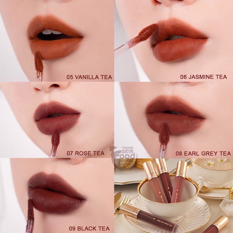 Son kem Romand Milk Tea Velvet Tint