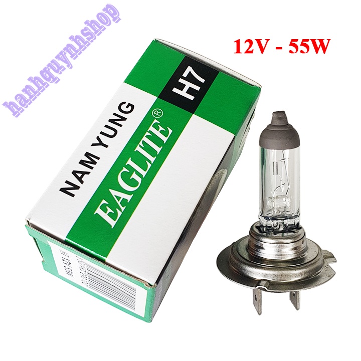 Bóng đèn cos ô tô H7 12V 55W con cú Halogen Nam Yung