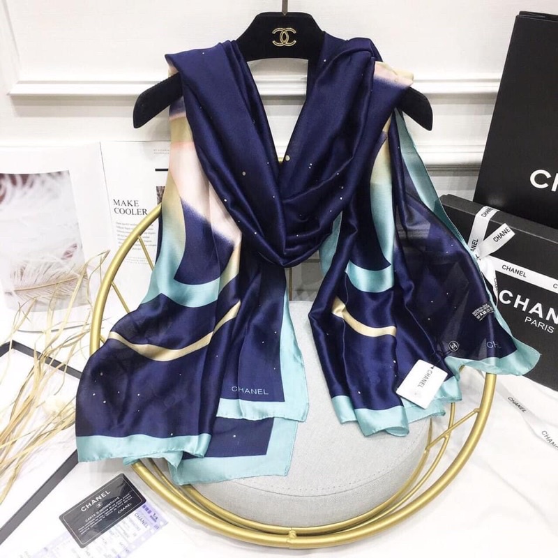 XẢ khăn lụa dài cao cấp