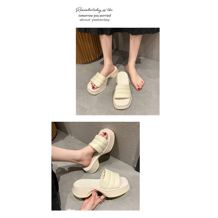 Dép Sandal Đế Xuồng Thiết Kế Thời Trang Cho Nữ TTH308