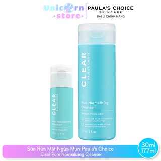 Sữa Rửa Mặt Ngừa Mụn Và Se Khít Lỗ Chân Lông Paula's Choice Clear Pore Normalizing Cleanser