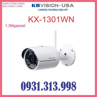 Camera ip hồng ngoại không dây 1.3 megapixel kbvision kx-1301wn