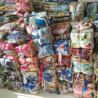 Bộ Drap Thun Hàn Quốc 1m4 4 Món