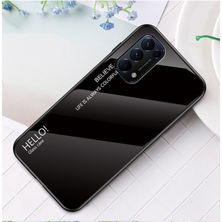 Ốp Điện Thoại Kính Cường Lực Cho Oppo Reno 5 Pro 5f A94 A93 A74 A54 5g A53 A53S A33 2020 A15 A15S F19 Pro