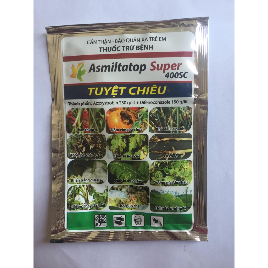 Phân bón lá Asmiltatop, màu xanh