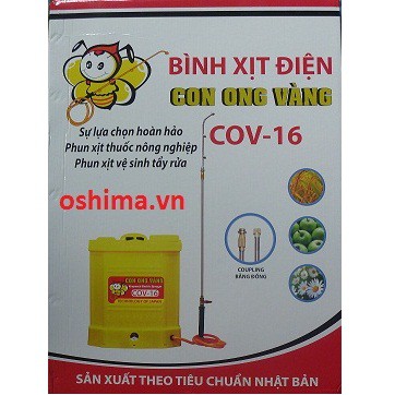 BÌNH XỊT ĐIỆN CON ONG VÀNG COV-16