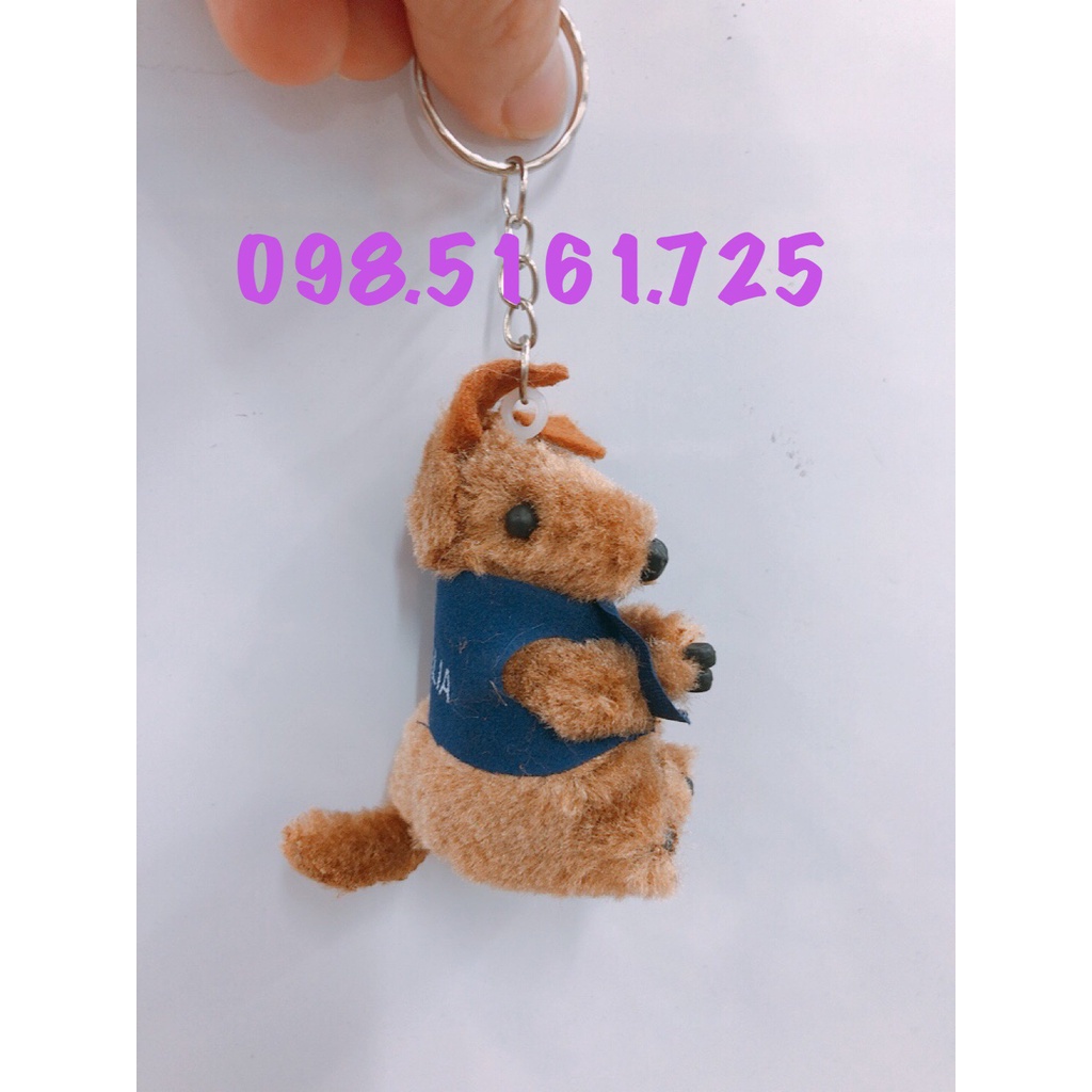 Gấu Koala mini/ Kangaroo mini móc khóa, treo tủ, trang trí laptop