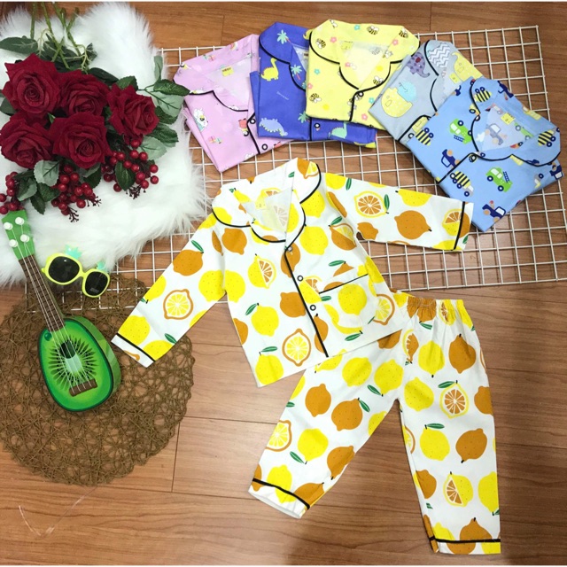 [Link 1]Bộ pijama tay dài xinh iu cho bé trai và bé gái