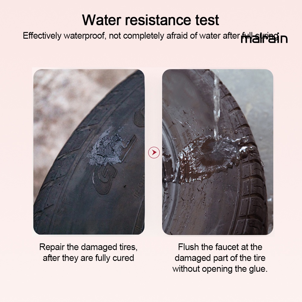 Keo Dán Xi Măng Sửa Chữa Lốp Xe Hơi/Xe Đạp 30ml