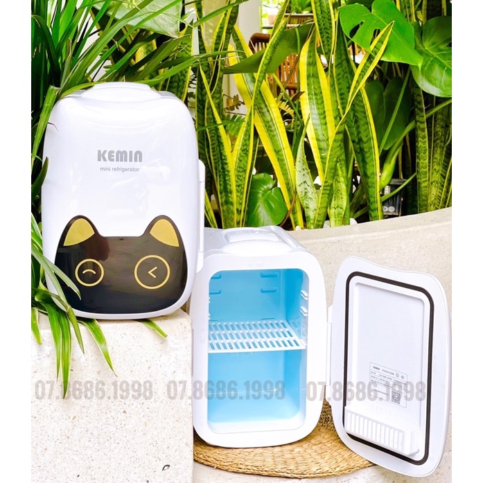 Tủ lạnh mini kemin K6 -  6L bảo hành chính hãng