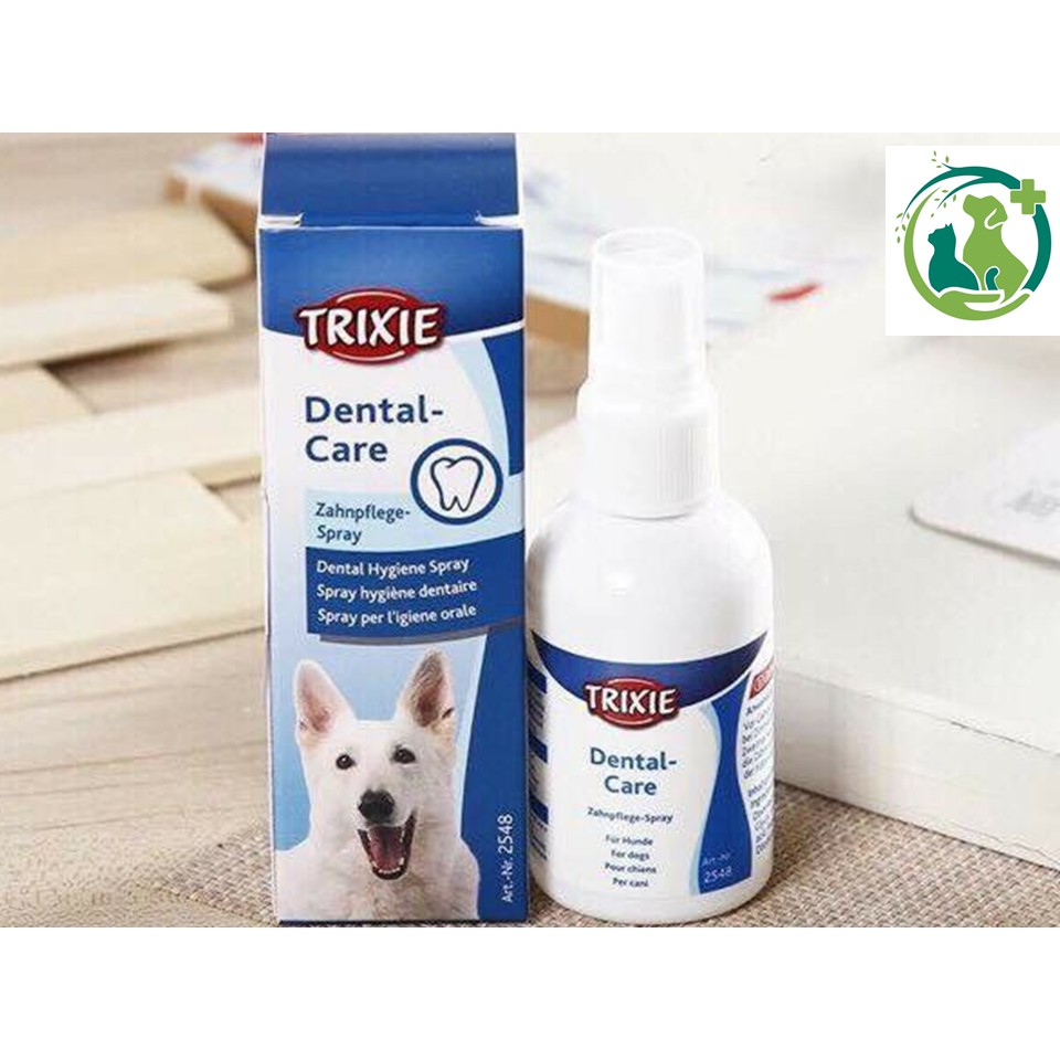 Xịt thơm miệng cho chó TRIXIE Dental Care Sạch răng, thơm miệng, hơi thở thơm mát dịu êm