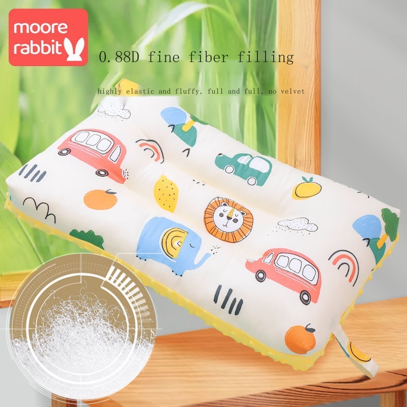 Gối cotton Nguyên Chất Thoải Mái Dành Cho Bé Học Mẫu Giáo 1-3 5 6 f/* 1-2 Tuổi#Trẻ Em