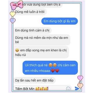 Bột Tinh Cám Gạo Sữa handmade 100%