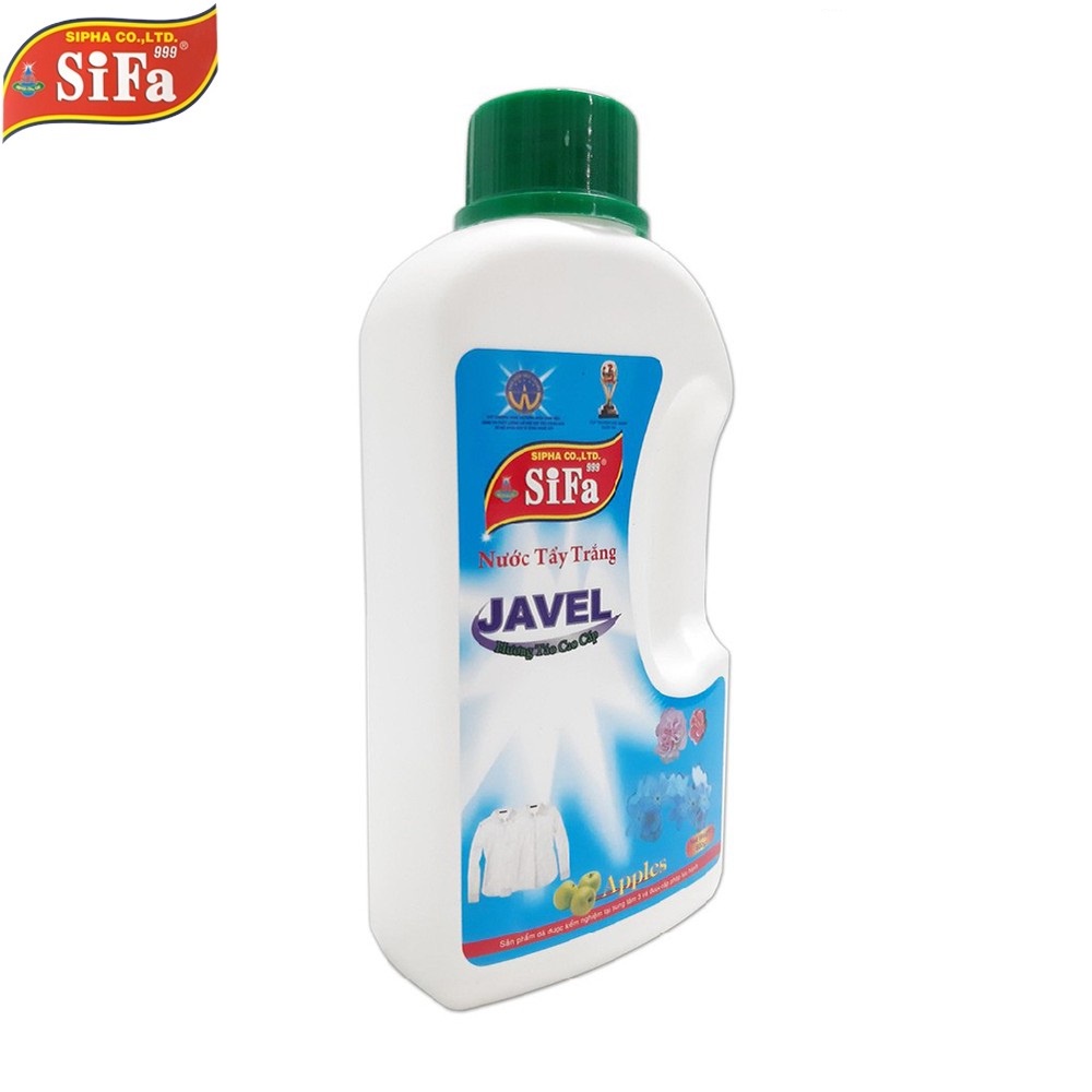 Nước tẩy trắng Javel thông minh Sifa999  600gr cao cấp - Mỹ Nương