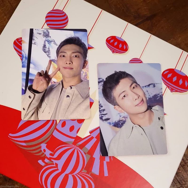 SHARE LẺ SET BTS HOLIDAY COLLECTION, 𝑳𝙞𝑻𝑻𝑳𝑬 𝑾𝞘𝑺𝑯 SPECIAL BOX (kèm sleeve + toploader)
