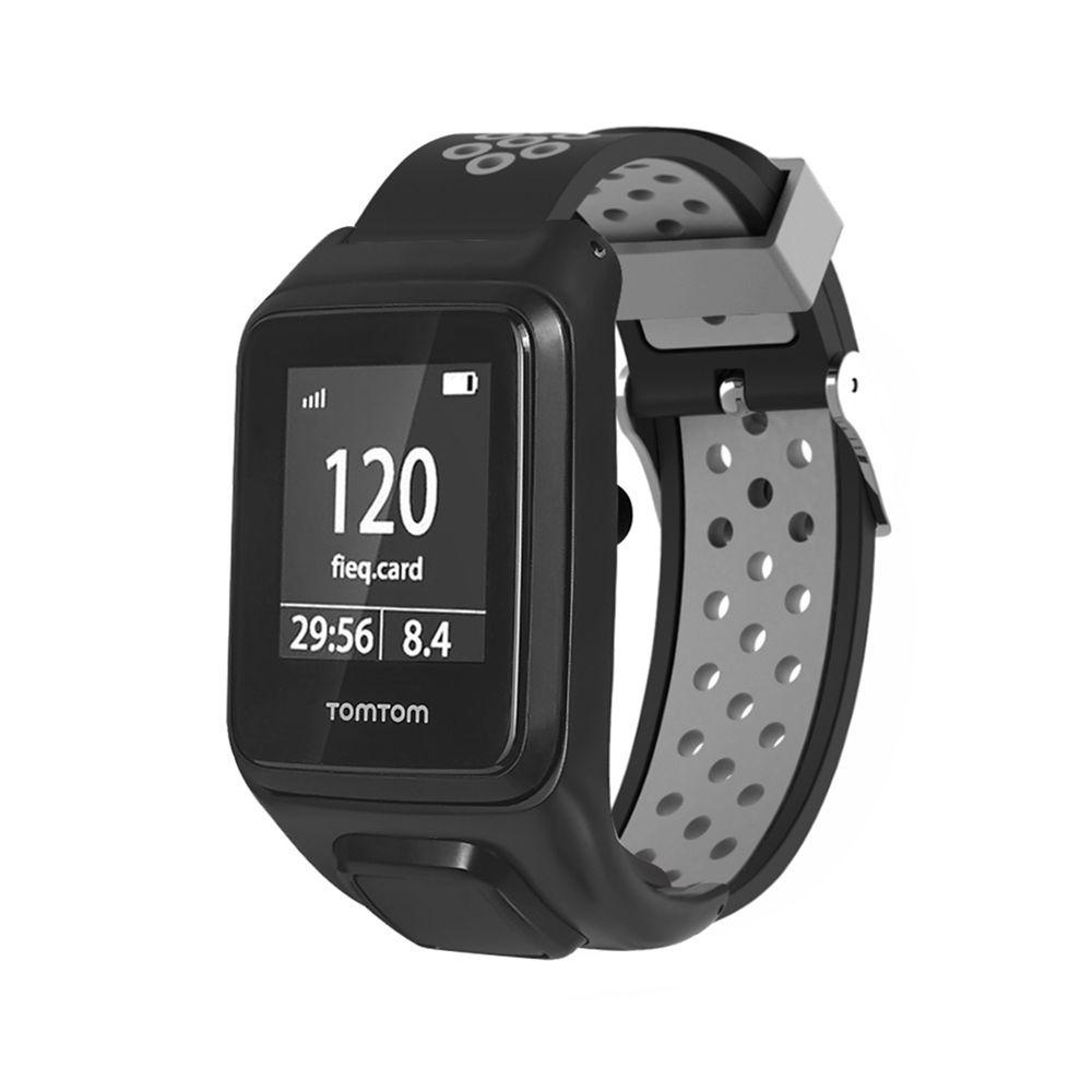 Dây Đeo Đồng Hồ Hai Màu Mềm Mại Thời Trang Cho OMTOM Runner 2 3 Adventurer Spark
