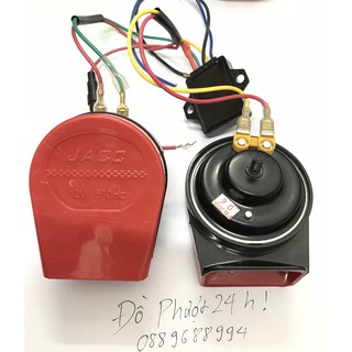 Còi NGÂN 8 ÂM FULL BỘ NGHE CƯC HAY LẮP ĐƯỢC TRÊN CÁC DÒNG OTO , XE MÁY