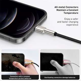 Cáp sạc nhanh Baseus cổng USB 2.4A dành cho iPhone 11 12 Pro Max