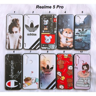Ốp Lưng Realme 5 Pro In Hình 9D Thế Hệ Mới Chất Dẻo Siêu Cu Te