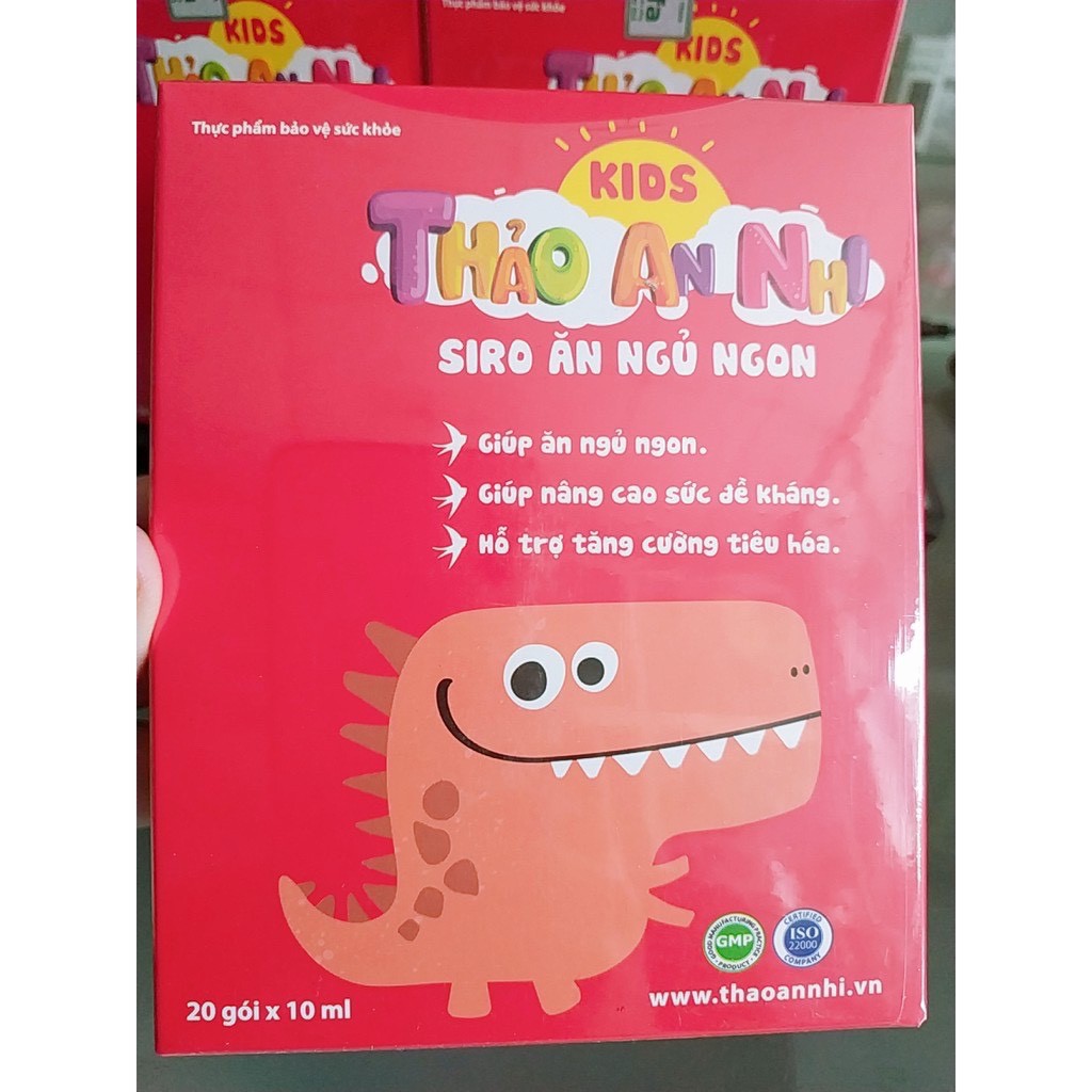 Siro Thảo An Nhi - Hỗ trợ tăng sức đề kháng, giúp bé ăn ngủ ngon - Hộp 20 gói - Victory Pharmacy