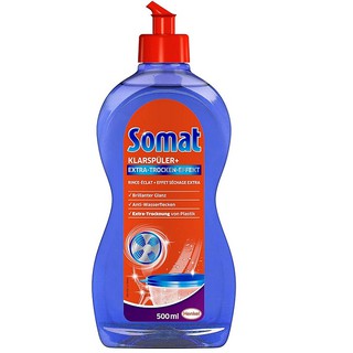 Combo bột rửa chén bát Somat+ nước làm bóng somat 750ml