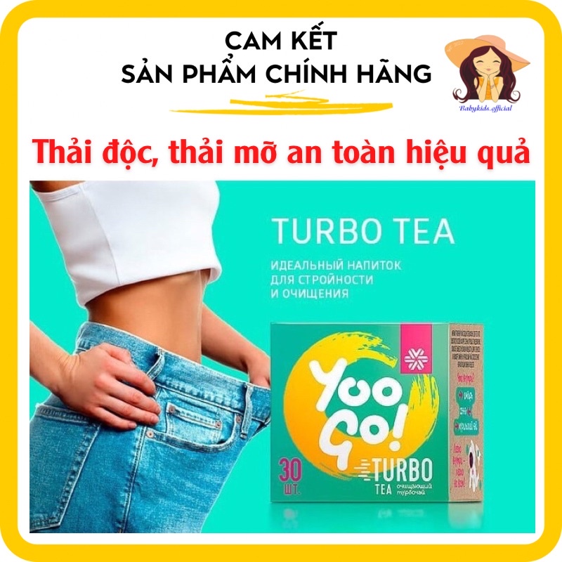 Trà Yoo go Turbo Tea Body T Siberian Health ( 30 túi/hộp )