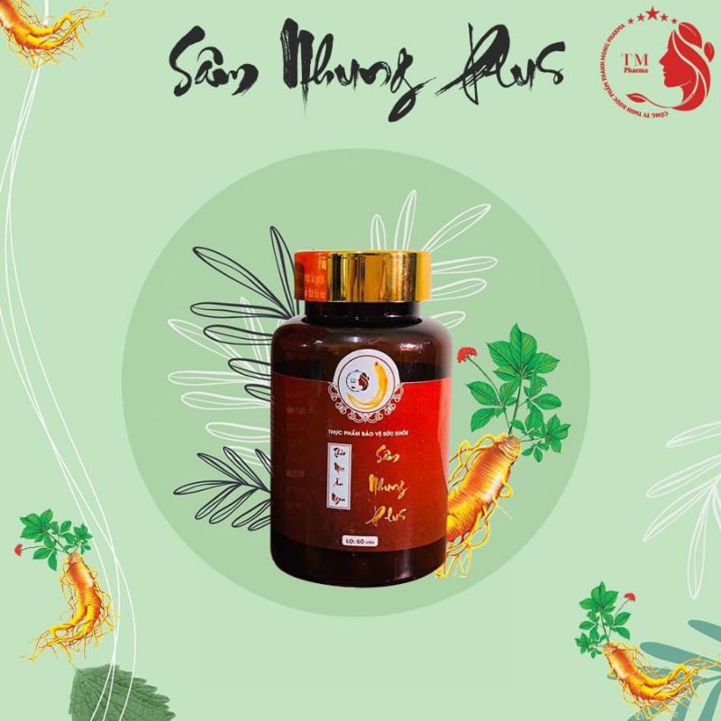 Tăng cân sâm nhung plus kèm thẻ bảo hành 60v + Tặng Quà | BigBuy360 - bigbuy360.vn