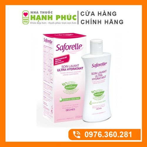 Dung dịch vệ sinh phụ nữ Saforelle từ Pháp 250ml