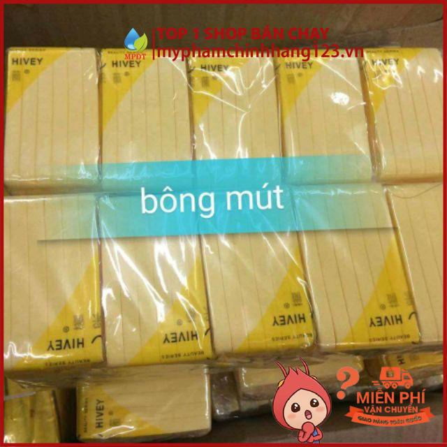 [❌CHUYÊN SỈ LOẠI 1⛔] Bông Nở Rửa Mặt Chivey 12 Miếng nhiều màu