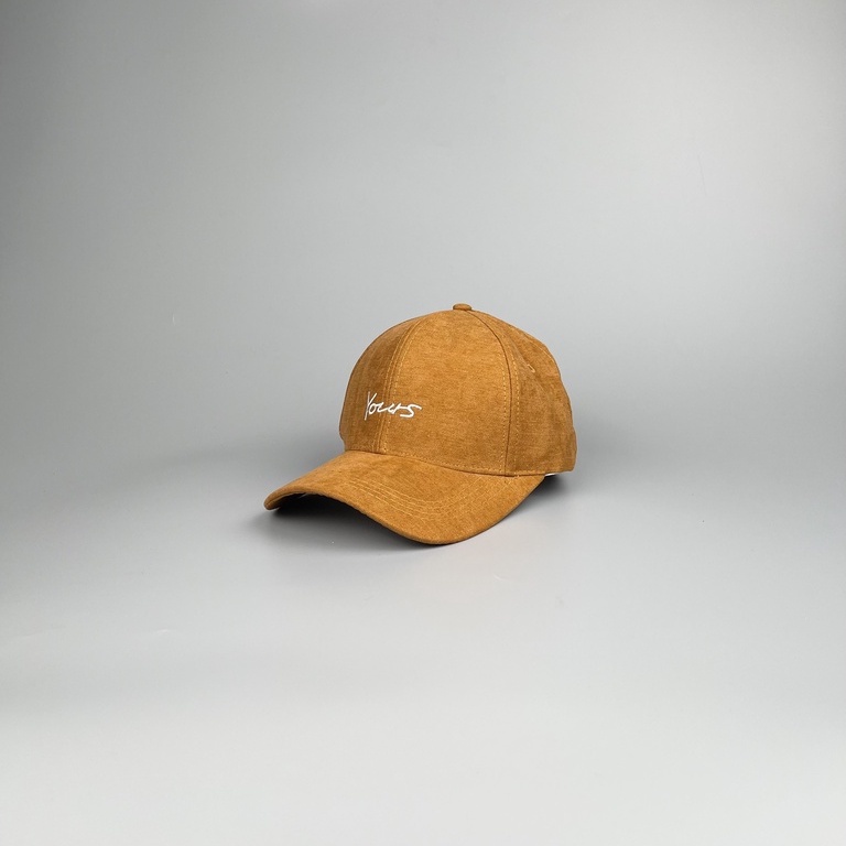 Mũ lưỡi trai thêu chữ Yours chất nhung cao cấp