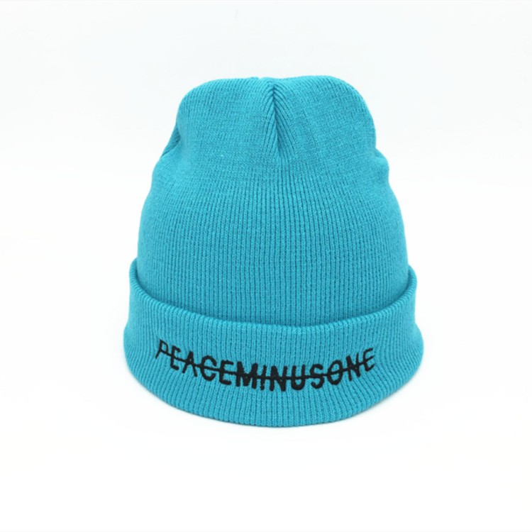 Mũ len Peaceminusone pmo giống GDRAGON màu xanh blue