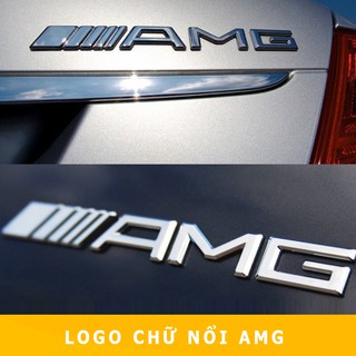 Decal Logo Biểu Tượng AMG Xe Hơi,Ô Tô Cao Cấp Không Phai Màu Theo Thời Gian