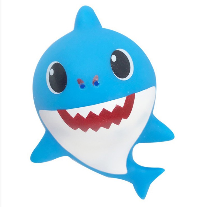 Cá mập Baby Shark bằng nhựa đồ chơi cho trẻ em vui đùa khi tắm