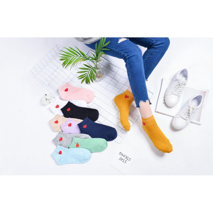 Tất tim cổ ngắn (sỉ từ 7.5k)