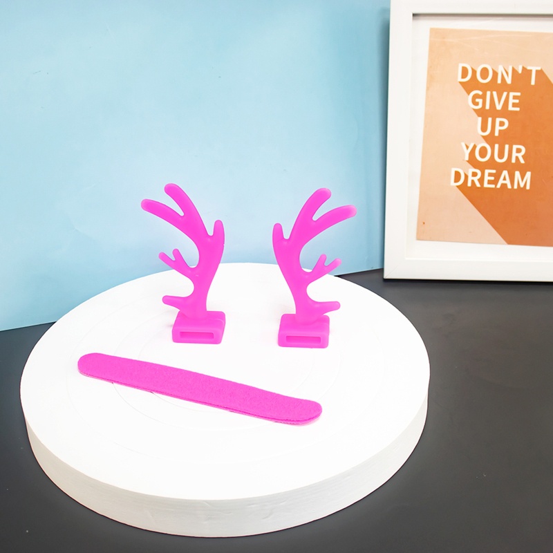 Tai Nghe Có Thể Tháo Rời Hình Tai Tuần Lộc 3D Sống Động