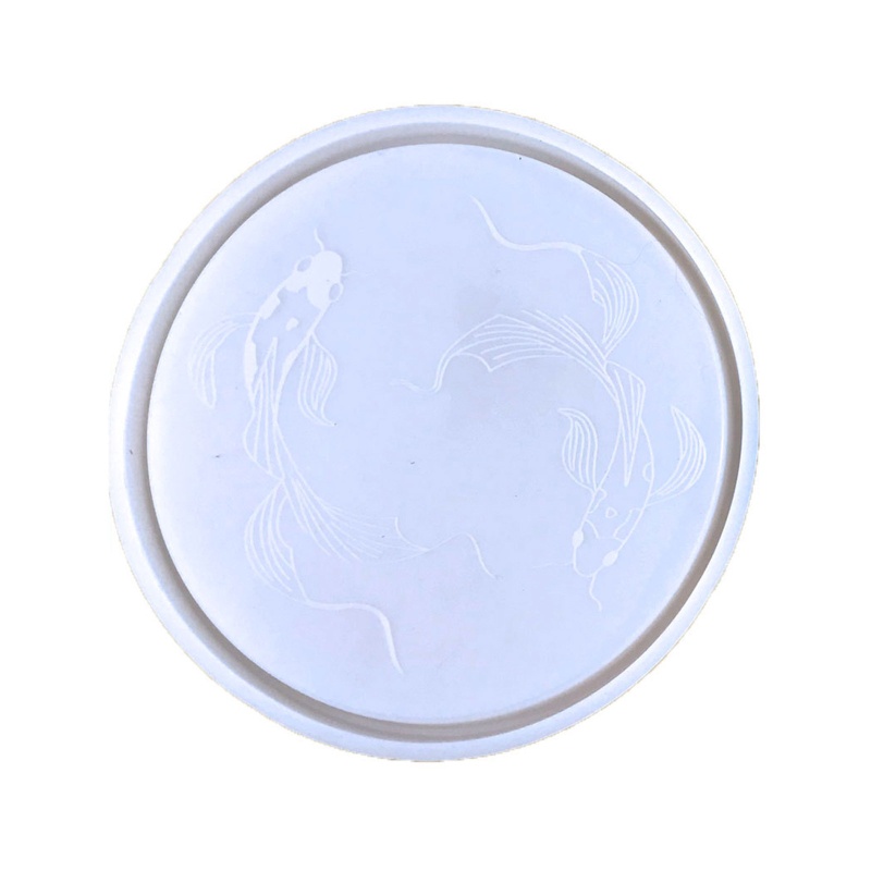 Khuôn Silicone Hình Tròn Làm Trang Sức DIY