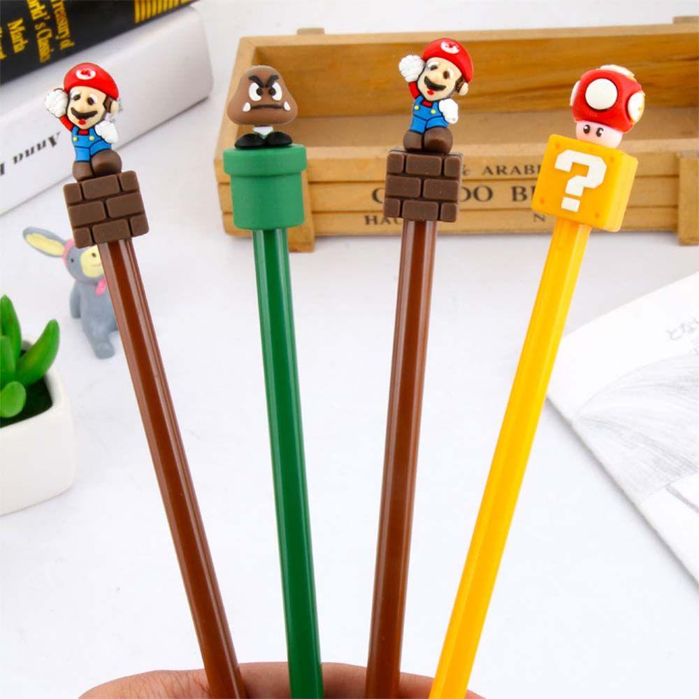 PEWANY Bút Mực Gel Ngòi 0.5mm In Hình Anime